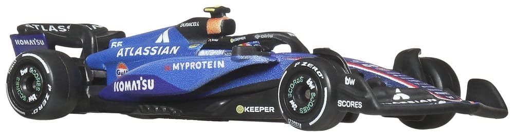 Mattel Formel 1 Hot Wheels Premium Die-Cast Team Williams Driver 1 1/64 Fahrzeug