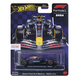 Mattel Formel 1 Hot Wheels Red Bull Racing RB20 Max Verstappen Premium Modellauto 1/64