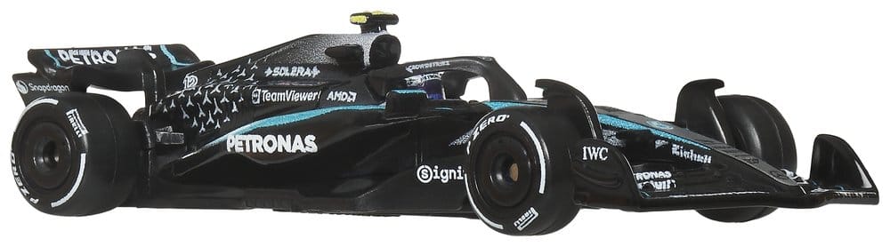 Mattel Formel 1 Hot Wheels Team Mercedes-AMG PETRONAS Premium 1/64 Die-Cast Fahrzeuge 2er-Pack