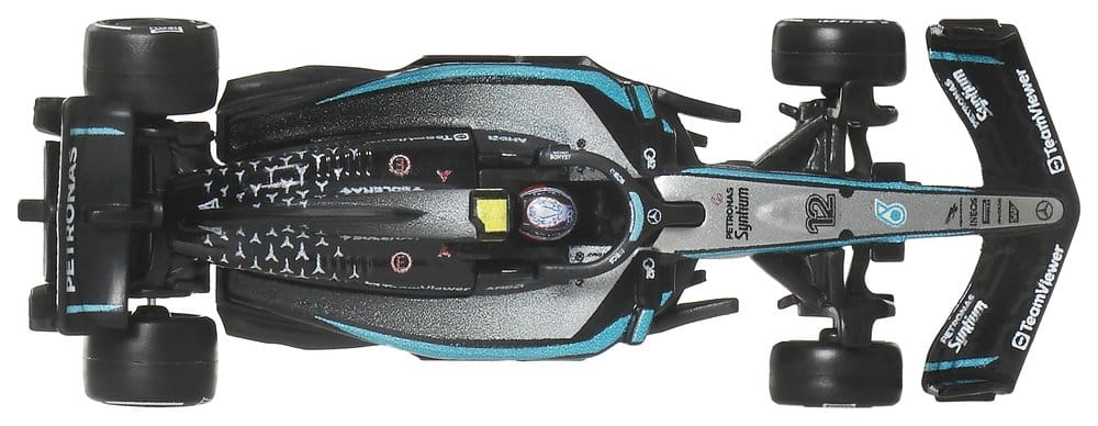 Mattel Formel 1 Hot Wheels Team Mercedes-AMG PETRONAS Premium 1/64 Die-Cast Fahrzeuge 2er-Pack