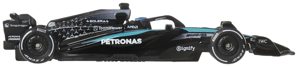 Mattel Formel 1 Hot Wheels Team Mercedes-AMG PETRONAS Premium 1/64 Die-Cast Fahrzeuge 2er-Pack