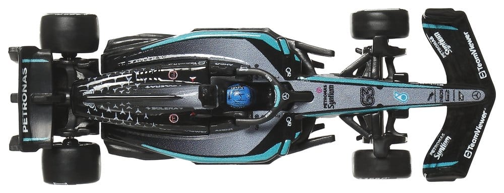 Mattel Formel 1 Hot Wheels Team Mercedes Benz Driver 1 Premium Die-Cast 1/64 Fahrzeug
