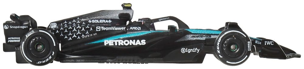 Mattel Formel 1 Hot Wheels Team Mercedes Benz Driver 2 Premium Die-Cast 1/64 Fahrzeug