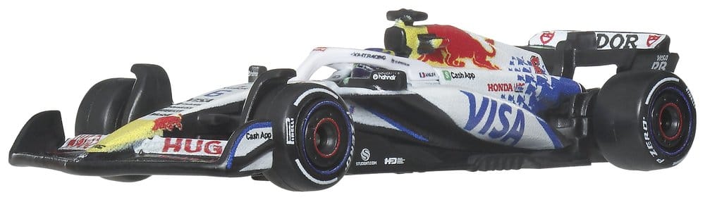 Mattel Formel 1 Hot Wheels Team Visa Cash App Racing Bulls Premium 1/64 2er-Pack Die-Cast Fahrzeuge