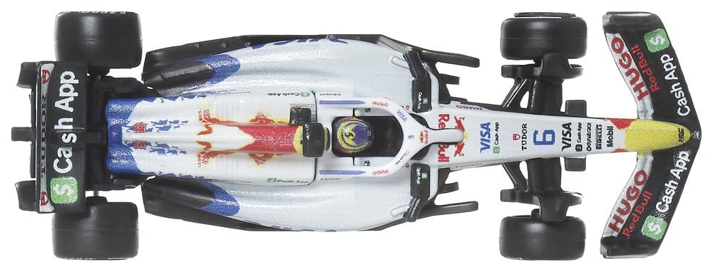 Mattel Formel 1 Hot Wheels Team Visa Cash App Racing Bulls Premium 1/64 2er-Pack Die-Cast Fahrzeuge