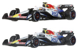 Mattel Formel 1 Hot Wheels Team Visa Cash App Racing Bulls Premium 1/64 2er-Pack Die-Cast Fahrzeuge