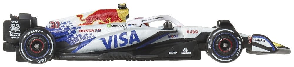 Mattel Formel 1 Hot Wheels Team Visa Cash App Racing Bulls Premium 1/64 2er-Pack Die-Cast Fahrzeuge