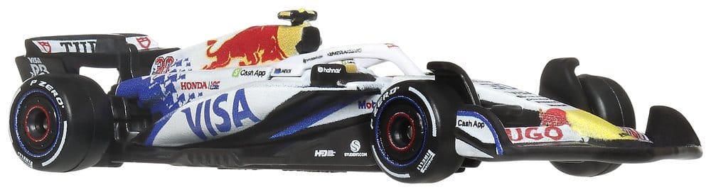 Mattel Formel 1 Hot Wheels Team Visa Cash App Racing Bulls Premium 1/64 2er-Pack Die-Cast Fahrzeuge
