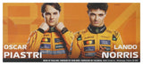 Mattel Formel 1 Team McLaren Hot Wheels Premium 1/64 Die-Cast Fahrzeuge 2er-Pack