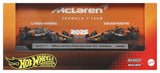Mattel Formel 1 Team McLaren Hot Wheels Premium 1/64 Die-Cast Fahrzeuge 2er-Pack