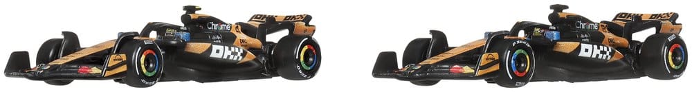 Mattel Formel 1 Team McLaren Hot Wheels Premium 1/64 Die-Cast Fahrzeuge 2er-Pack