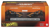 Mattel Formel 1 Team McLaren Hot Wheels Premium 1/64 Die-Cast Fahrzeuge 2er-Pack