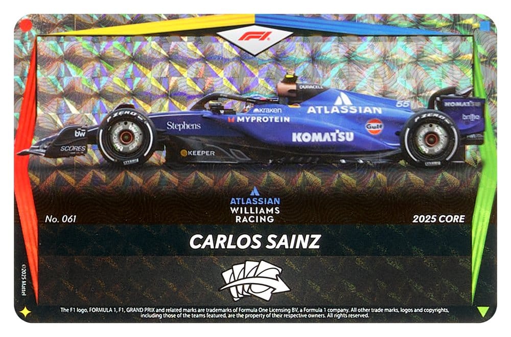 Mattel Formula 1 F1 UNO Elite Booster-Set Kartenspiel
