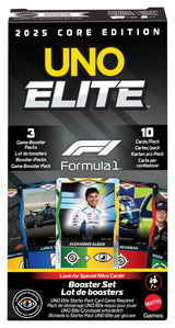 Mattel Formula 1 F1 UNO Elite Booster-Set Kartenspiel
