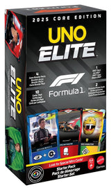 Mattel Formula 1 UNO Elite F1 Starter-Set Kartenspiel