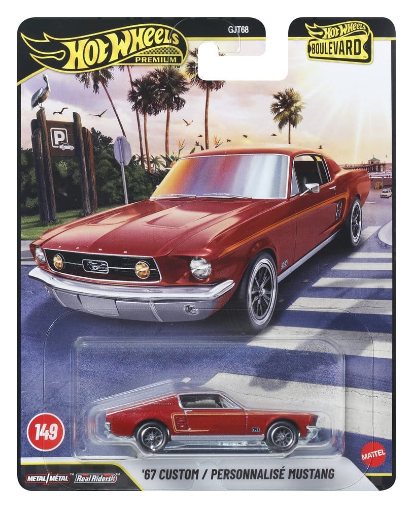 Mattel Hot Wheels Boulevard 978G Sortiment Premium 1/64 Die-Cast Fahrzeuge