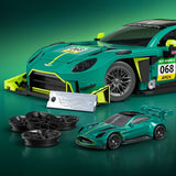 Mattel Hot Wheels Elite ’24 Aston Martin Vantage GT3 Mattel Brick Shop 1/16 Bauset