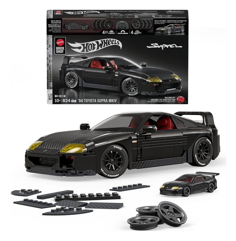 Mattel Hot Wheels Elite ’94 Toyota Supra MKIV Mattel Brick Shop 1/16 Bauset