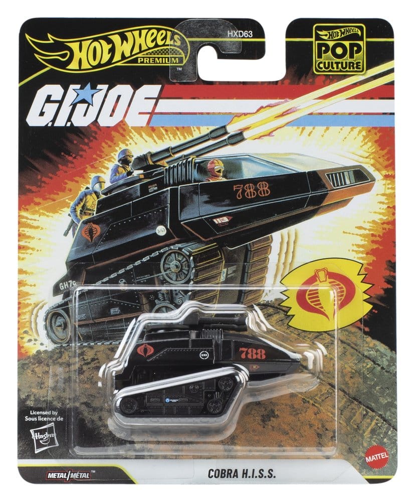 Mattel Hot Wheels Pop Culture 979Q Premium Die-Cast 1/64 Fahrzeuge Sortiment (10)
