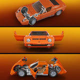 Mattel Hot Wheels Premium Lamborghini Miura P400 SV Mattel Brick Shop 1/12 Bauset