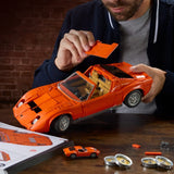 Mattel Hot Wheels Premium Lamborghini Miura P400 SV Mattel Brick Shop 1/12 Bauset