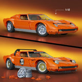 Mattel Hot Wheels Premium Lamborghini Miura P400 SV Mattel Brick Shop 1/12 Bauset