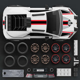 Mattel Hot Wheels Speed Mattel Lamborghini Huracán Sterrato Brick Shop 1/32 Bauset