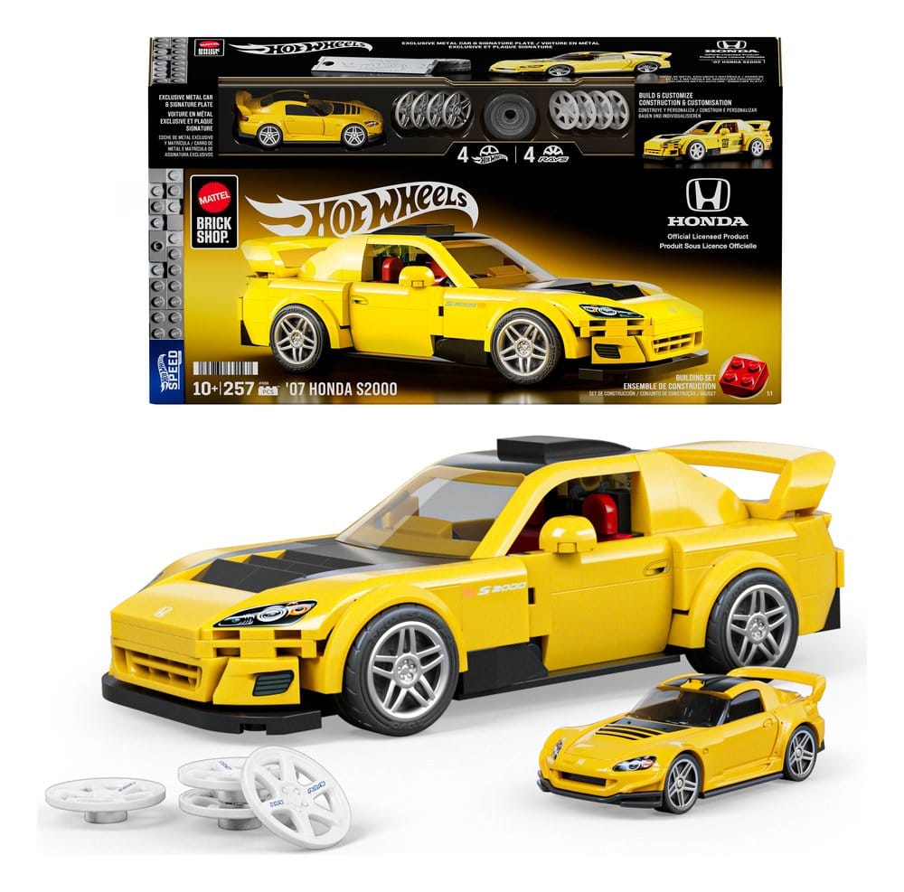 Mattel Hot Wheels Speed Series ’07 Honda S2000 Mattel Brick Shop 1/32 Bauset