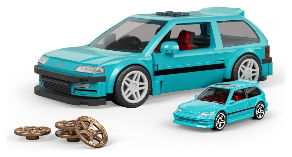 Mattel Hot Wheels Speed Series Custom ’90 Honda Civic EF Mattel Brick Shop 1/32 Bauset