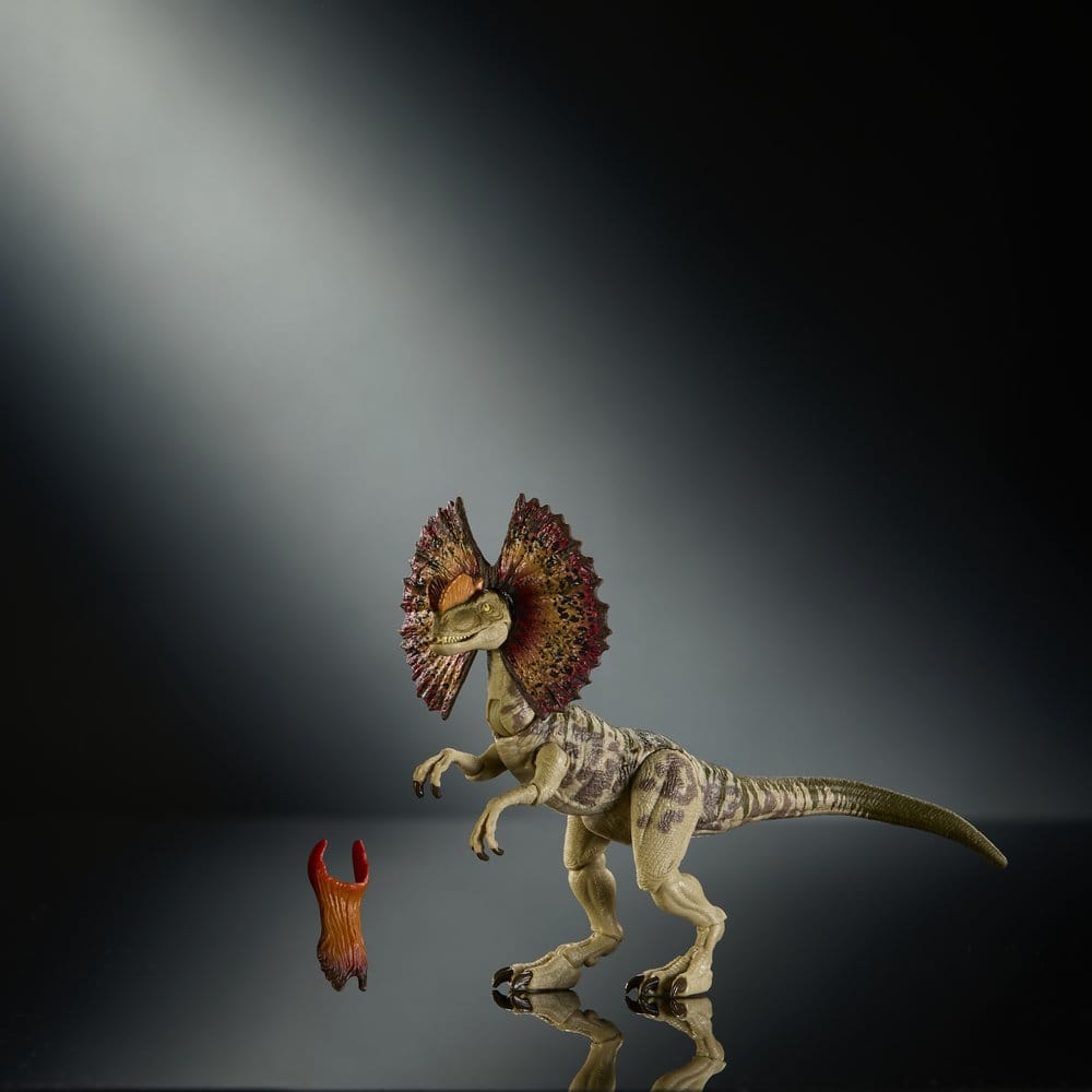 Mattel Jurassic World Die Wiedergeburt Dilophosaurus Hammond Collection Actionfigur