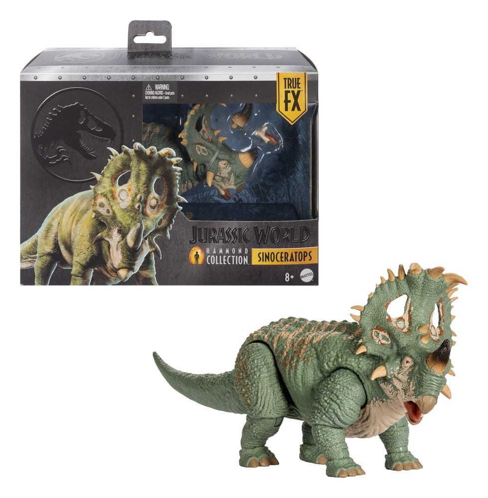 Mattel Jurassic World Hammond Collection Sinoceratops Actionfigur