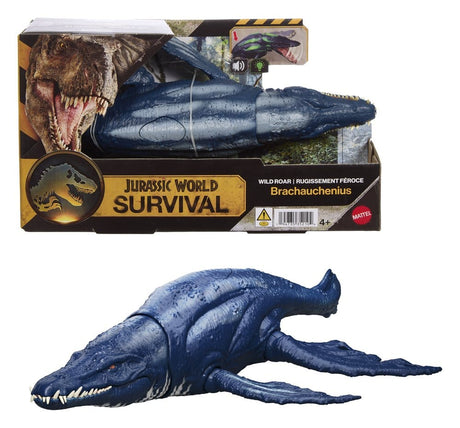 Mattel Jurassic World Survival Brachauchenius Wild Roar Actionfigur