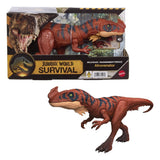 Mattel Jurassic World Survival Wild Roar Afrovenator Actionfigur