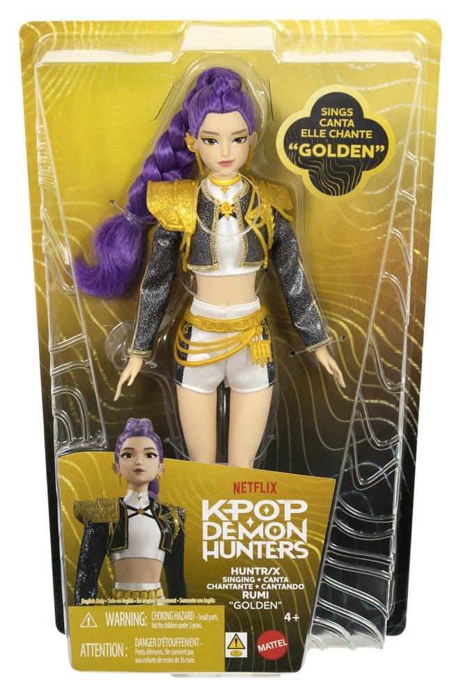 Mattel KPop Demon Hunters Huntrix Rumi (Golden) Singende Puppe