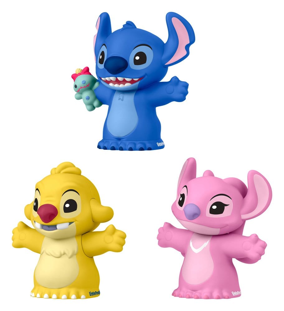 Mattel Lilo & Stitch Stitch & The Cousins Little People Collector 3er-Pack Minifiguren