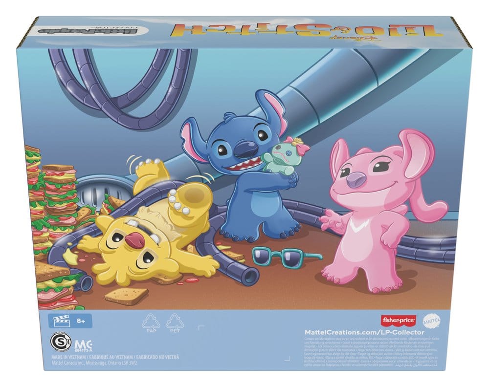 Mattel Lilo & Stitch Stitch & The Cousins Little People Collector 3er-Pack Minifiguren