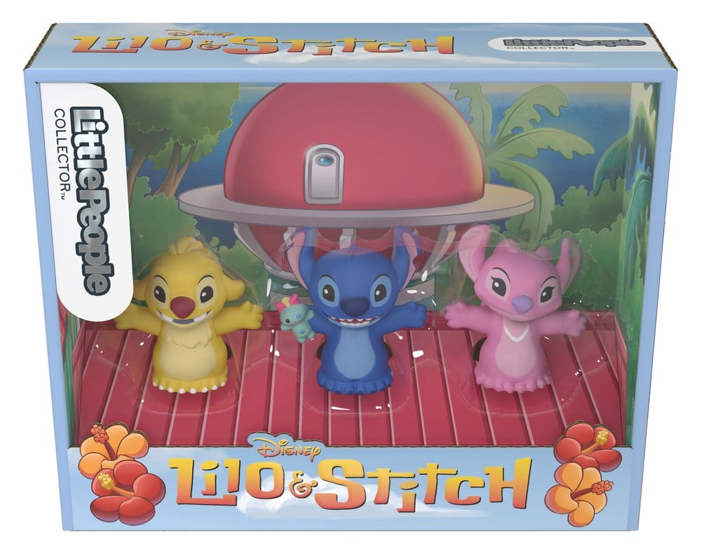 Mattel Lilo & Stitch Stitch & The Cousins Little People Collector 3er-Pack Minifiguren