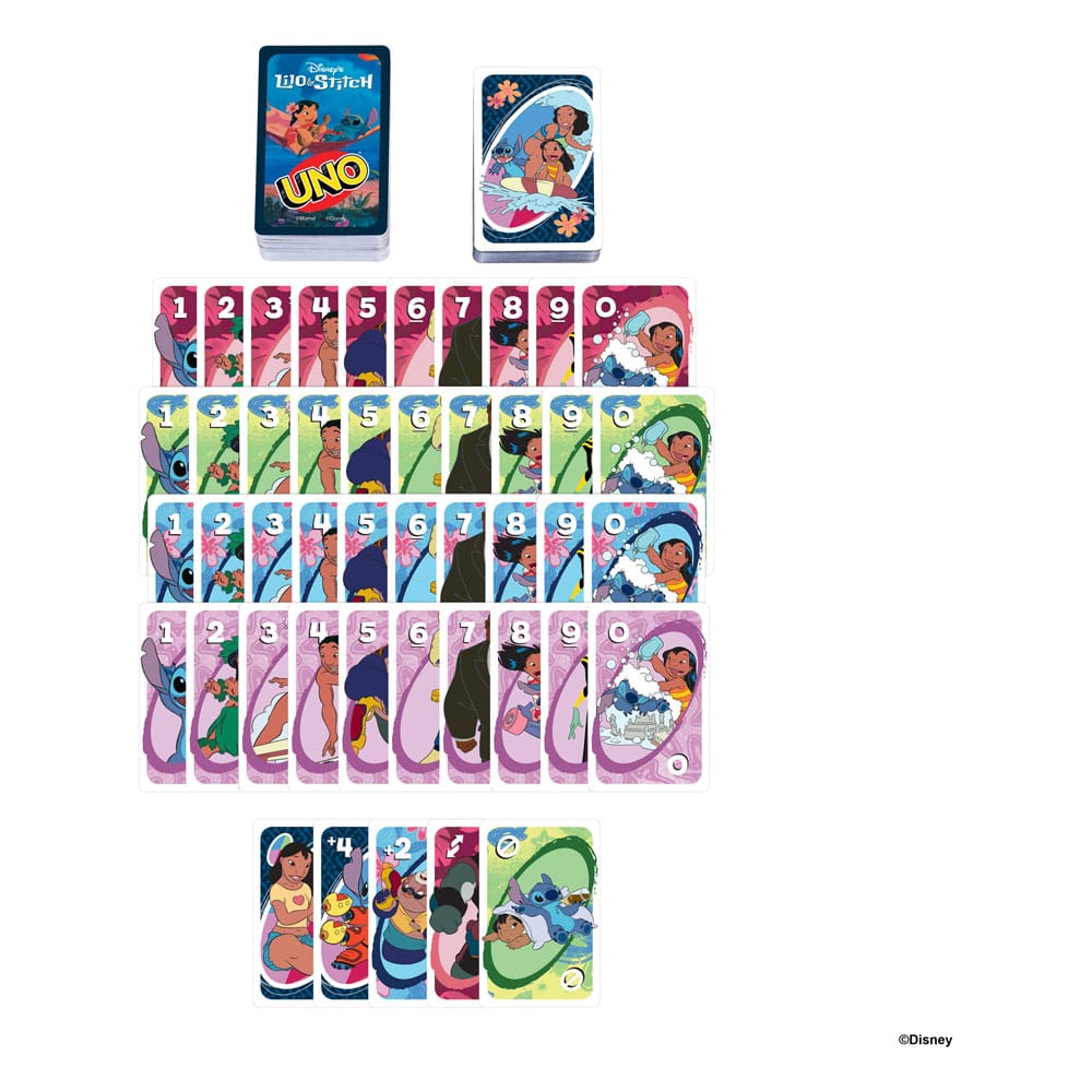 Mattel Lilo & Stitch UNO Kartenspiel
