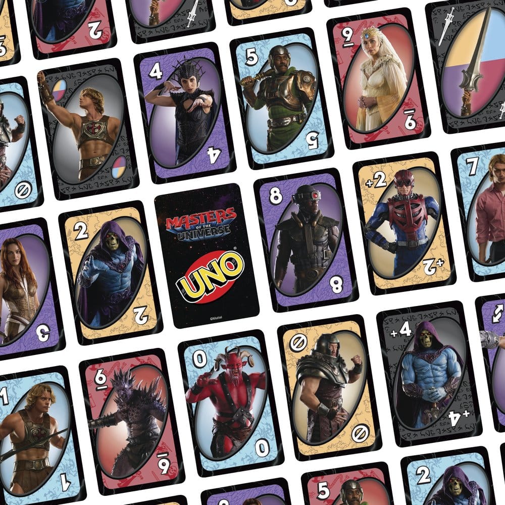 Mattel Masters of the Universe 2026 Movie UNO Kartenspiel