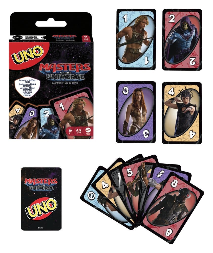Mattel Masters of the Universe 2026 Movie UNO Kartenspiel
