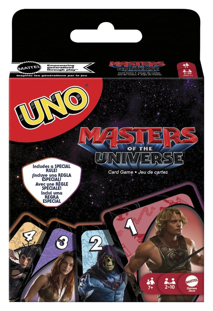 Mattel Masters of the Universe 2026 Movie UNO Kartenspiel