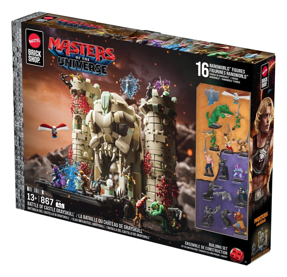 Mattel Masters of the Universe Castle Grayskull Mattel Brick Shop Bauset