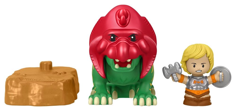 Mattel Masters of the Universe Little People He-Man & Battle Cat Collector Figuren-Set