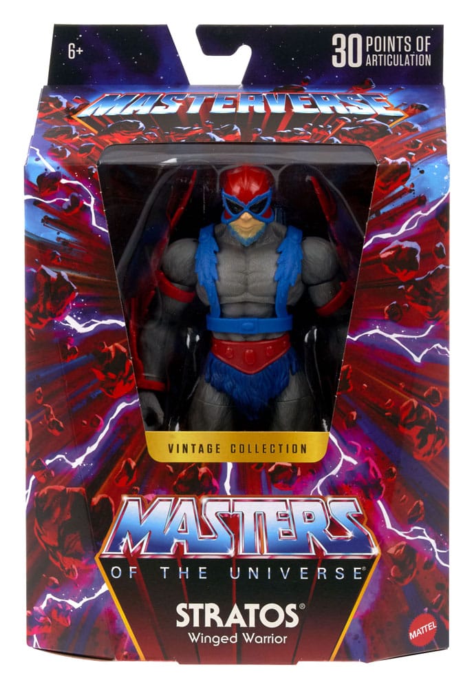 Mattel Masters of the Universe Masterverse Stratos Vintage Collection Actionfigur