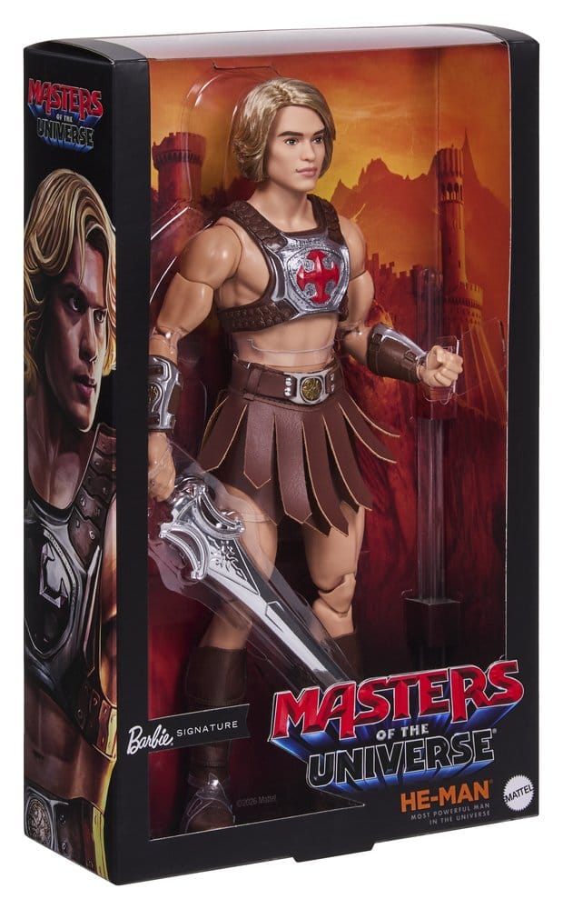 Mattel Masters of the Universe Movie 2026 He-Man Barbie Signature Puppe