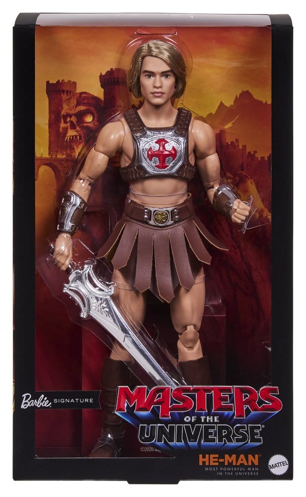 Mattel Masters of the Universe Movie 2026 He-Man Barbie Signature Puppe