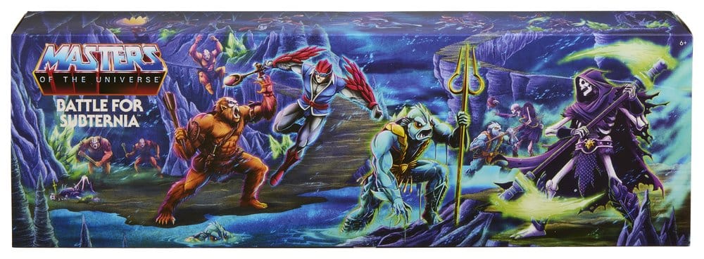 Mattel Masters Of The Universe Origins Battle For Subternia 4er-Pack Actionfiguren
