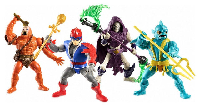 Mattel Masters Of The Universe Origins Battle For Subternia 4er-Pack Actionfiguren