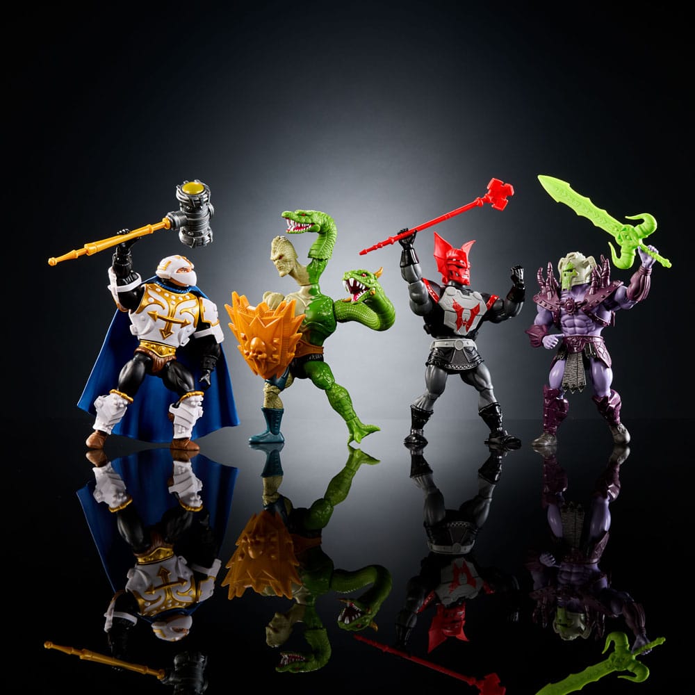 Mattel Masters of the Universe Origins HEO Exclusive 4er-Pack Actionfiguren