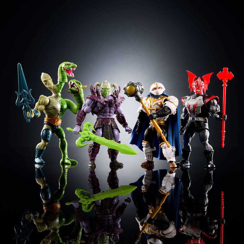 Mattel Masters of the Universe Origins HEO Exclusive 4er-Pack Actionfiguren